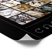 Funny Dalmatian Or Ice Cream Meme Dog Mom Dog Dad Poster (Ecke)