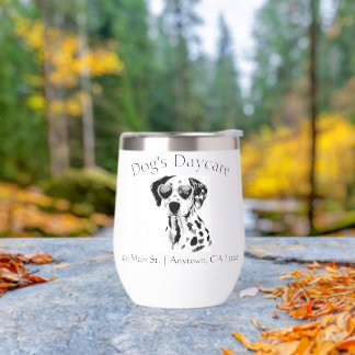 Funny Dalmatiner Dog Business