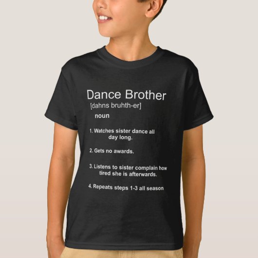 Funny Dance Brother T-Shirt (Vorderseite)