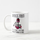 Funny Dance Mama tanzt Mutter einer Tänzerin Mama Kaffeetasse (Links)