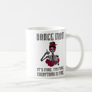 Funny Dance Mama tanzt Mutter einer Tänzerin Mama Kaffeetasse