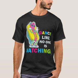 Funny Dance Niemand sieht Hot Dog Geschenk T-Shirt