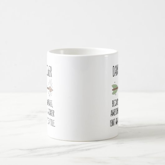Funny Dance Teacher Coach Geschenk Idee Kaffeetasse (Mittel)