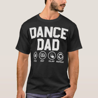 Funny Dance Vater Shirt Proud Dancer Vater tanzt