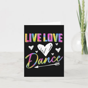 Funny Dancer Dancing Girls Live Liebe Dance Karte