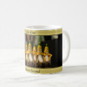 Funny Dancing Banana coffee Cup Kaffeetasse (VorderseiteRechts)