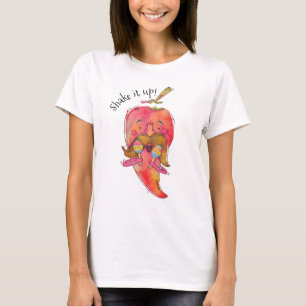 Funny Dancing Chile Pepper T-Shirt