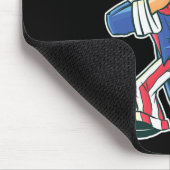 Funny Dancing Dabbing Uncle Sam 4. Juli Jungs G Mousepad (Ecke)