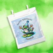 Funny Dancing Frog Personalisiert Geburtstag Geschenktütchen