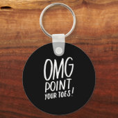 Funny Dancing Great Geschenk für Tanzlehrer, Coach Schlüsselanhänger (Vorderseite)