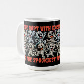 Funny Dancing Mummies Rapt mit Spannung Kaffeetasse (Vorderseite Links)