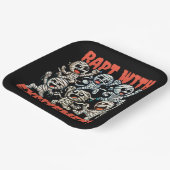 Funny Dancing Mummies Rapt mit Spannung Pappteller (Gewinkelt)