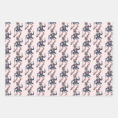 Funny Dancing Skeleton Geschenkpapier Set (Vorderseite 2)