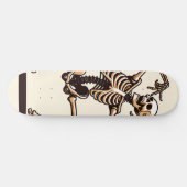 Funny Dancing Skeleton Skateboard (Horizontal)