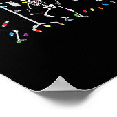 Funny Dancing Skeletons Nicu Er Nurse Registered N Poster (Ecke)