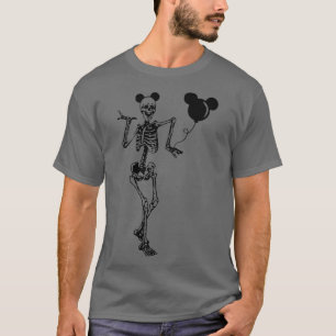 Funny Dancing Skelett Halloween-Party T-Shirt