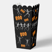 Funny Dancing Skeletts Halloween Geschenkschachtel (Rückseite)