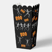Funny Dancing Skeletts Halloween Geschenkschachtel (Vorderseite)