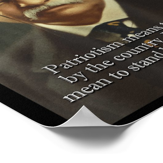 Funny Dank Meme Designs Theodore Teddy Roosevelt M Poster (Ecke)