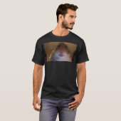 Funny dank Meme Hamster Staring Front Camera Inter T-Shirt (Vorne ganz)