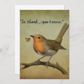 Funny danke Karte (Vorne/Hinten)