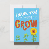 Funny Dankeschön Karte für Lehrer, Wertschätzung (Vorderseite)