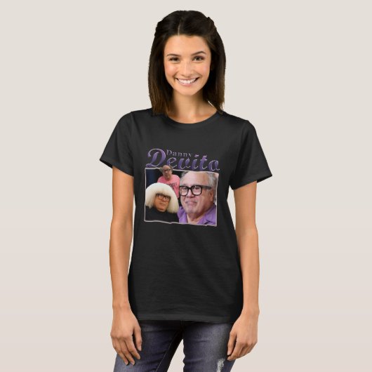 Funny Danny DeVito Retro T-Shirt (Vorne ganz)