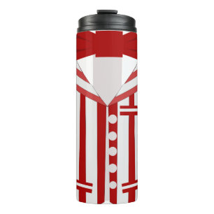 Funny Dapper Fashion Style Thermal Tumbler Thermosbecher