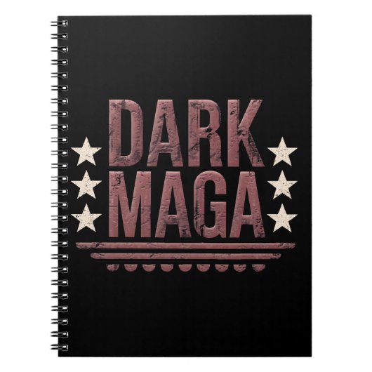 Funny DARK MAGA 2024 Notizblock (Vorderseite)