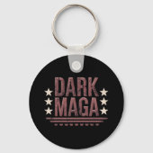 Funny DARK MAGA 2024 Schlüsselanhänger (Vorderseite)