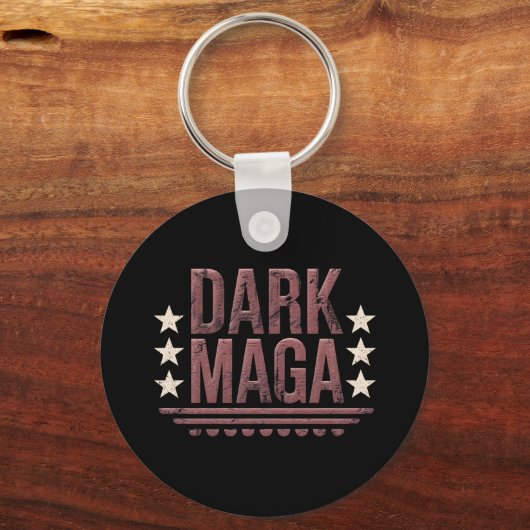 Funny DARK MAGA 2024 Schlüsselanhänger (Vorderseite)