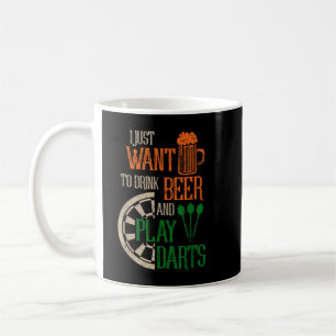 Funny Dart Apparel Men Women Dart Kaffeetasse