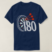 Funny Dart Design Men Dart Players Dart Boar T-Shirt (Design vorne)