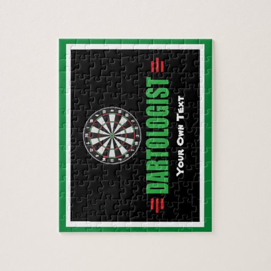 Funny Dart Game Lover Puzzle (Vertikal)