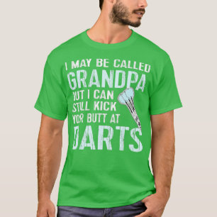 Funny Dart Grandpa Dart Team League Darts Geschenk T-Shirt