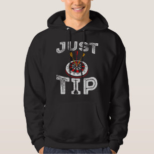 Funny Dart Player Dartboard Redewendungen Nur T Hoodie