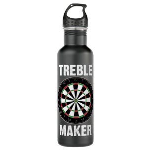 Funny Dart Treble Maker Darts Player Dartboard Jok Edelstahlflasche
