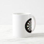Funny Dart Treble Maker Darts Player Dartboard Jok Kaffeetasse (VorderseiteRechts)