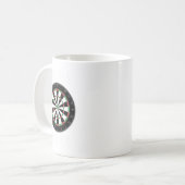 Funny Dart Treble Maker Darts Player Dartboard Jok Kaffeetasse (Vorderseite Links)