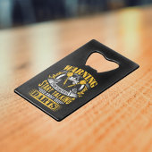 Funny Dart Warning Geldbeutel Flaschenöffner