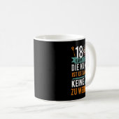 Funny Darts 180 Sprichwort Dart Player Kaffeetasse (VorderseiteRechts)