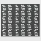 Funny Darts Problem Dartboard Fun Hobby Dart Playa Geschenkpapier (Flach)