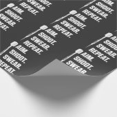 Funny Darts Problem Dartboard Fun Hobby Dart Playa Geschenkpapier (Ecke)