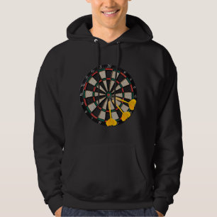 Funny Darts Quote Qualifikationen Tactics Techniqu Hoodie