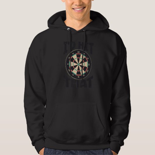 Funny Darts Shirt Player Dartboard ich hatte getro (Vorderseite)