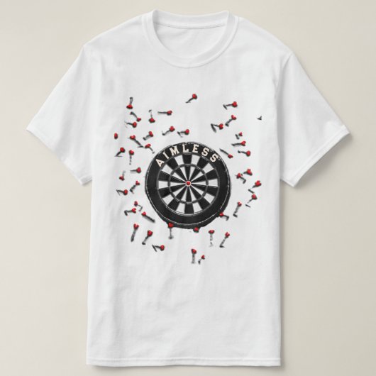 Funny Darts T-Shirt (Design vorne)
