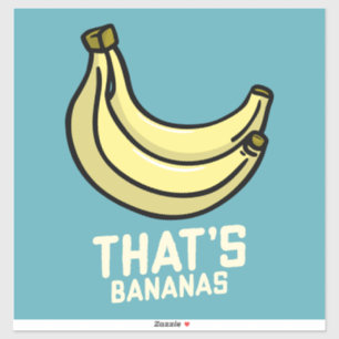 FUNNY DAS IST BANANAS BANANA DECAL STICKER FÜR AUT