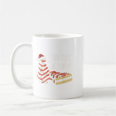 Funny das ist die Jahreszeit Design Weihnachtsbaum Kaffeetasse (Links)