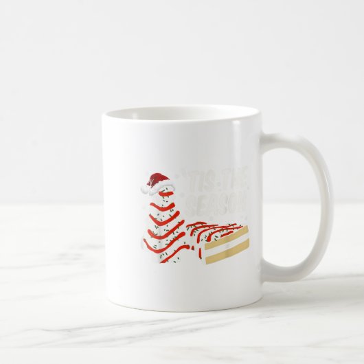 Funny das ist die Jahreszeit Design Weihnachtsbaum Kaffeetasse (Rechts)