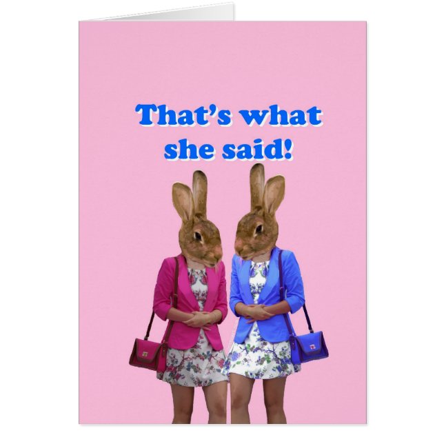 Funny, das ist es, was sie Text gesagt hat (Vorne)